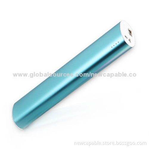10,400mAh Power Bank, Made of Aluminum Alloy, 5V DC/2.1A Output